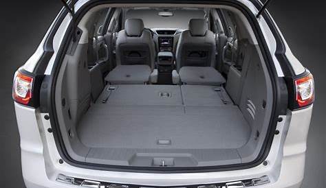 2018 Traverse Cargo Area Floor Liner, Black, Integrated