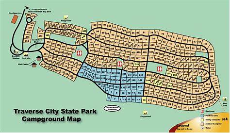 Keith J. Charters Traverse City State ParkMaps & Area