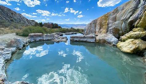 Travertine Hot Springs Bridgeport California , , USA Stock