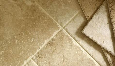 Msi Beige Pattern Honed Unfilled Chipped Travertine Floor And Wall