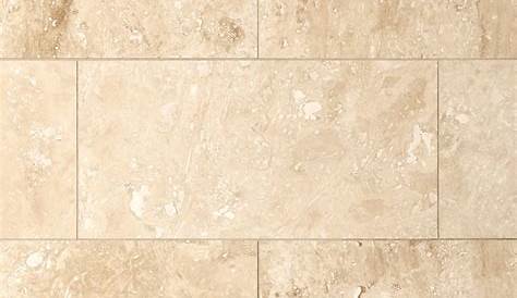Travertine Tile Msi Ivory 12 In X 12 In Honed Floor And Wall 5 Sq