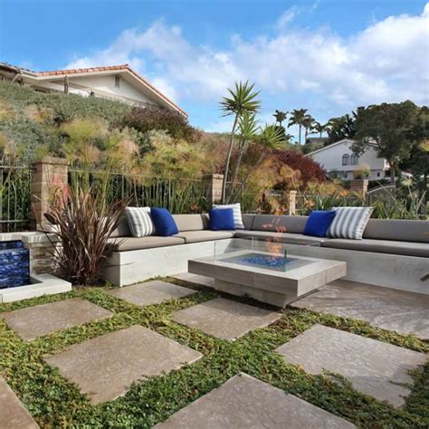 Travertine Pavers Backyard