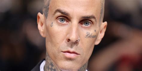 travis barker tattoo on his neck