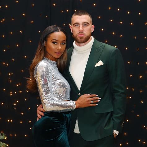 travis kelce and wife photos