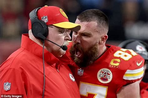 travis kelce pushed his coach