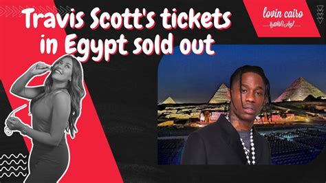 travis scott tickets egypt