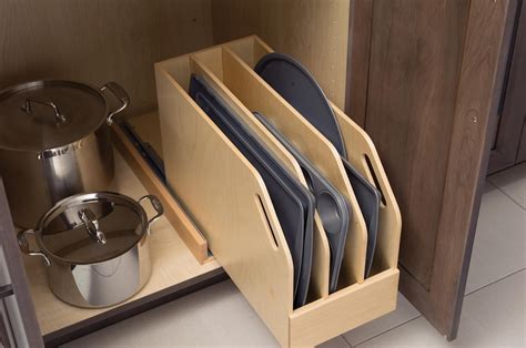 Tray Storage In Kitchen