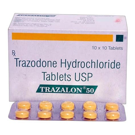 Trazodone 50 mg: Effective Treatment for Insomnia and Depression