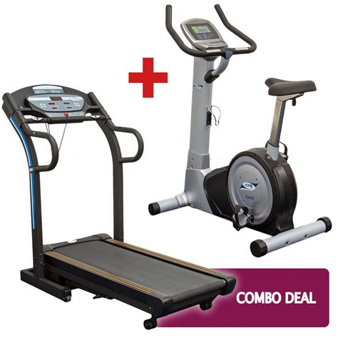 treadmill and exercise bike combo