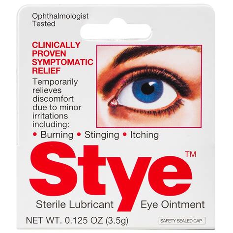 treatment for stye on lower eyelid ointment