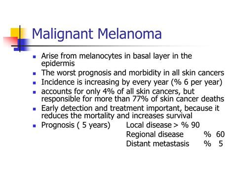 treatment of malignant melanoma
