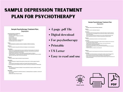 treatment plan for ptsd and depression
