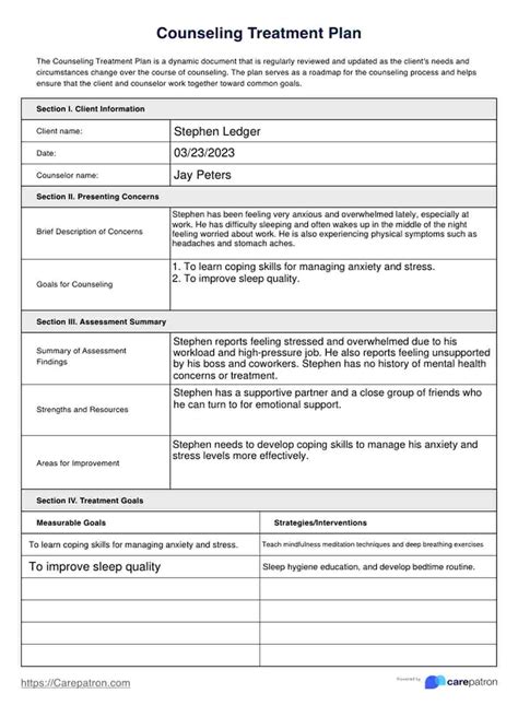 Effective Treatment Planning Strategies