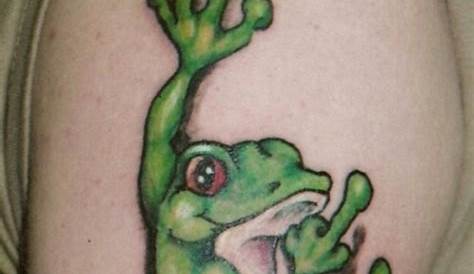 My new frog tattoo! | Frog tattoos, Tree frog tattoos, Tattoos