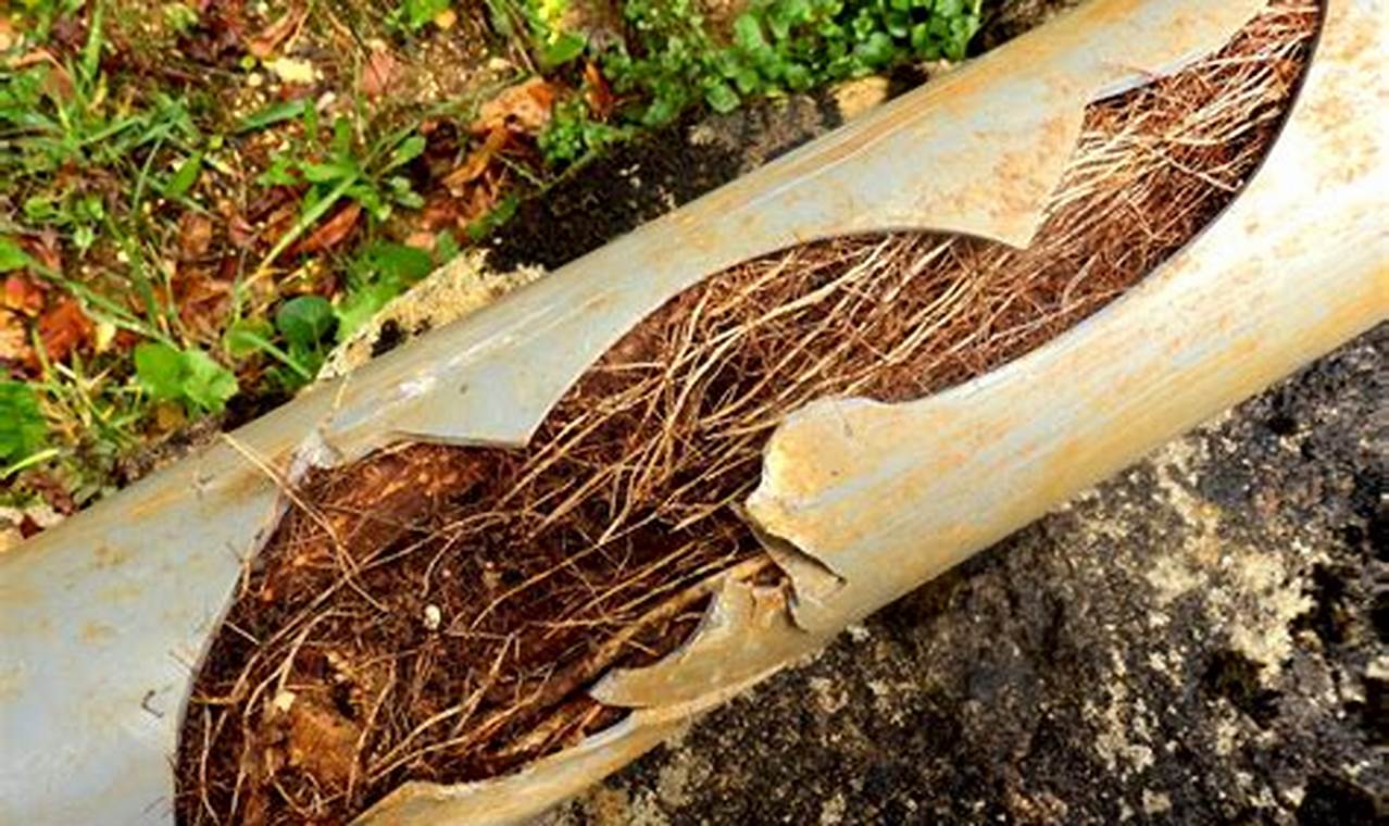 tree roots in sewer line covered by insurance