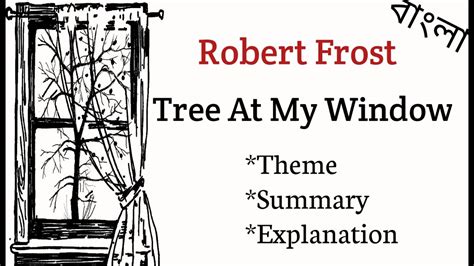 Tree At My Window Analysis