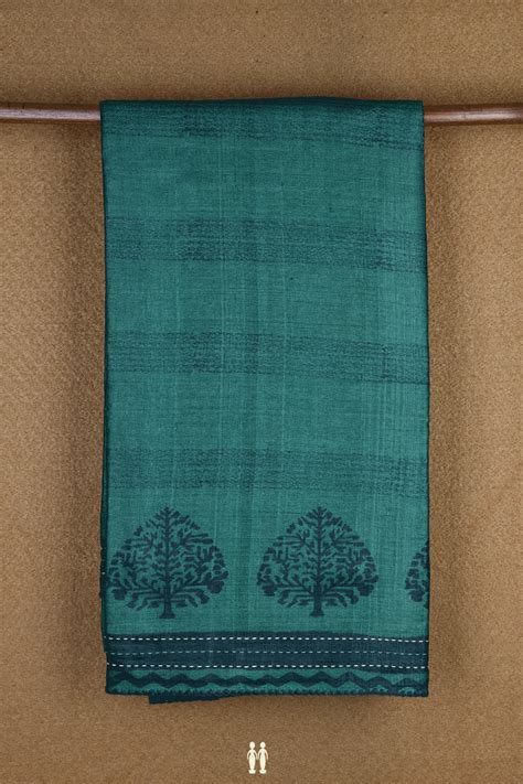 Tree Border Saree
