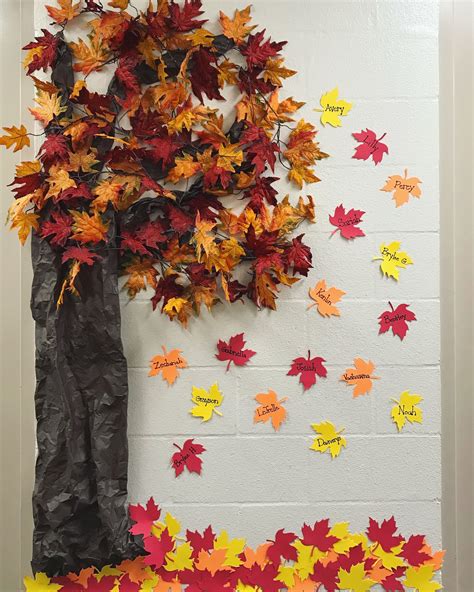 Tree Bulletin Board Ideas Fall