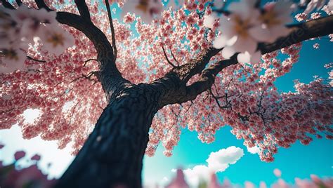 tree cherry under the