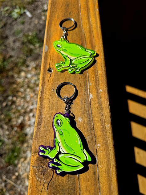 Tree Frog Key Ring
