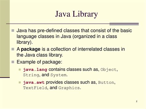 Tree Java Library