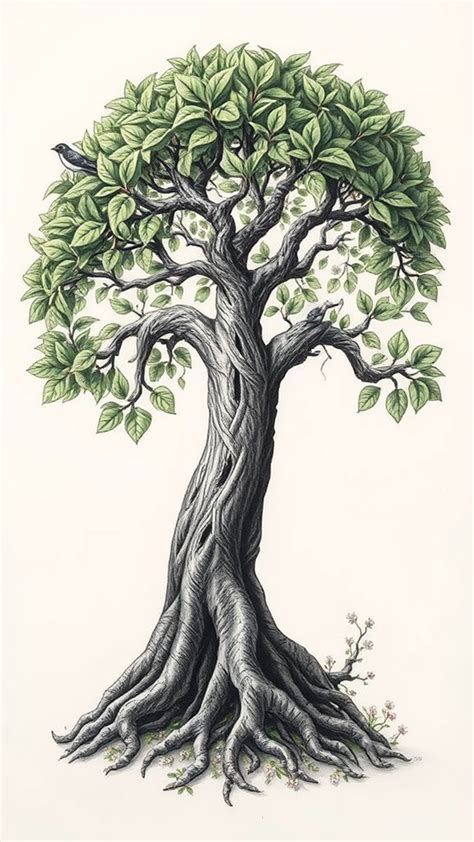 Tree Of Life Drawing