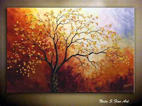 Tree Pictures On Canvas