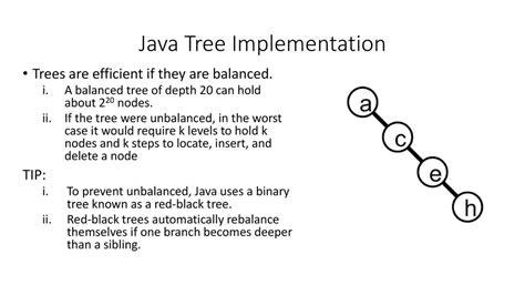 Tree Rebalance Java