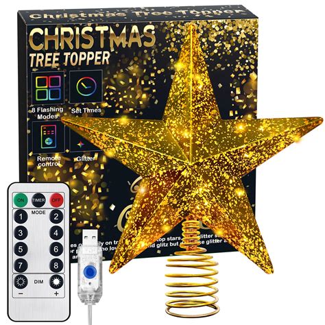 Tree Topper Star Light Up