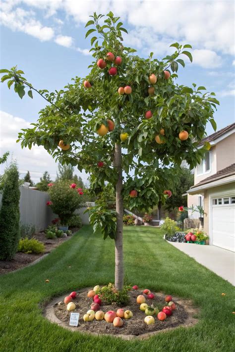 Tree With Multiple Fruits