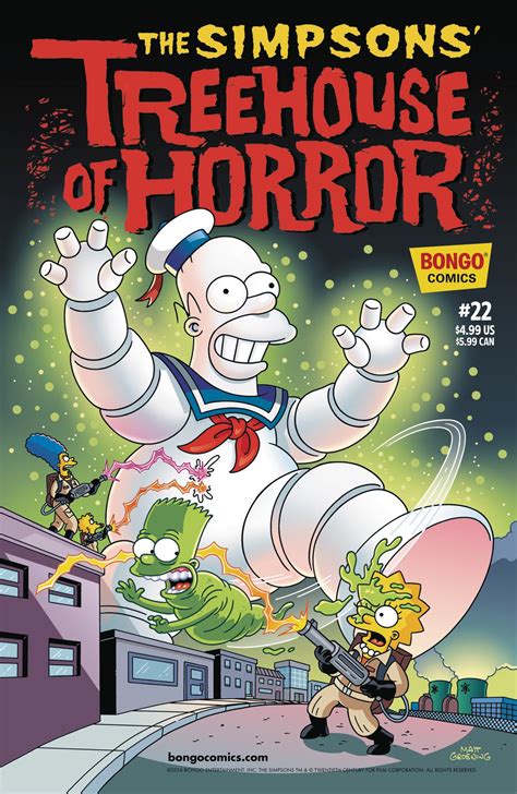 treehouse of horror comics