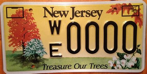 Trees Number Plate