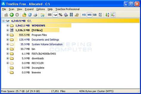 Treesize Free Uninstall Unused Programs