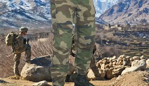 Treillis F2 Armee Francaise Armée Française Camouflage CE Pantalon