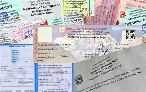 trekking permits Nepal