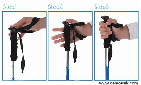 Trekking Pole Strap Use