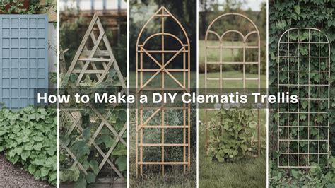 Trellis For Clematis Diy
