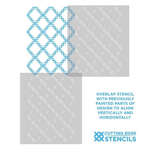 Trellis Stencil Pattern Printable
