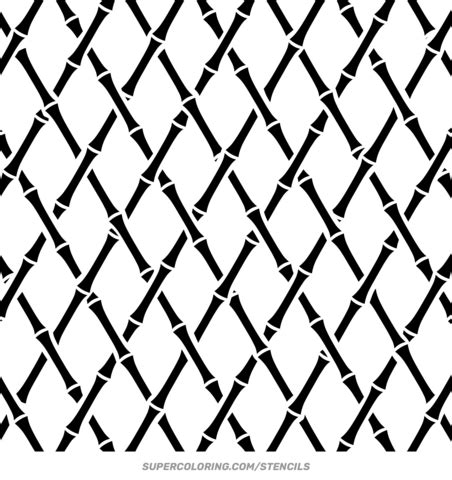 Trellis Stencil Printable
