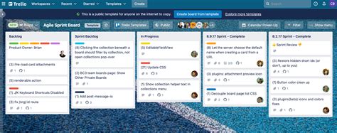 trello manage team projects