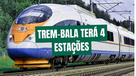 trem bala onde ver