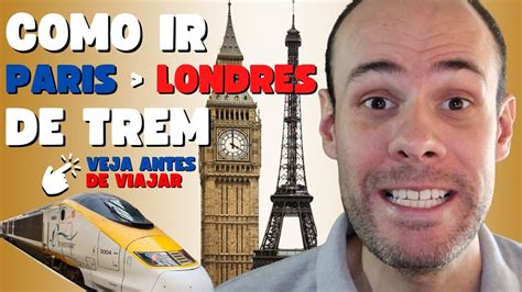 trem de londres para paris valor