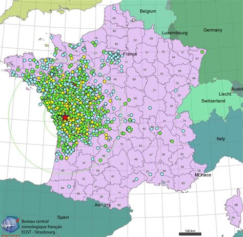 tremblement de terre en france 2023