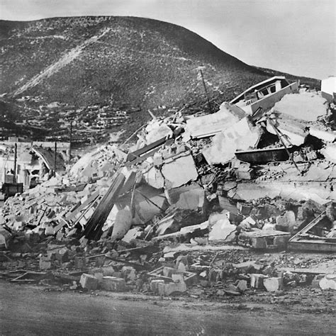 tremblement de terre maroc 1960