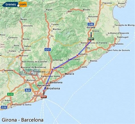 tren a girona desde barcelona