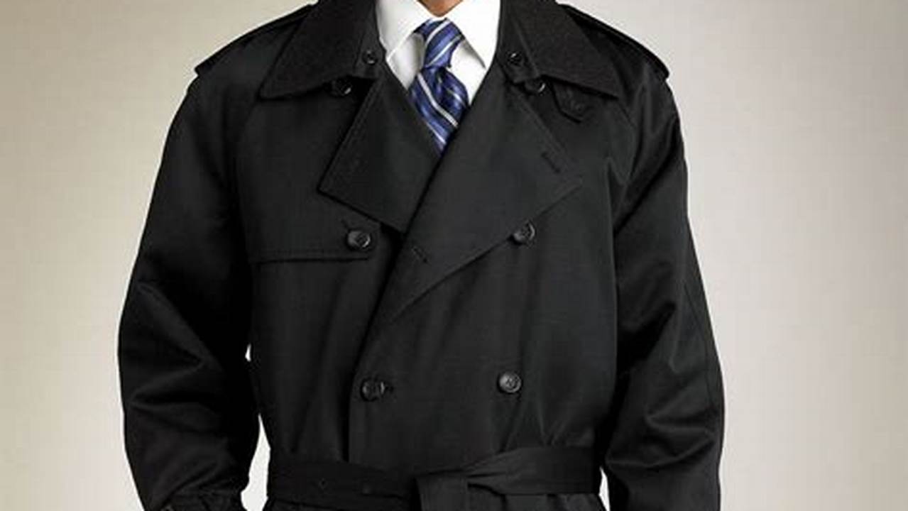 Trench London Mens Coat: The Epitome of Sophisticated Outerwear
