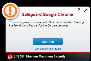 trend micro google chrome