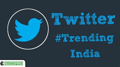 trending on twitter in india
