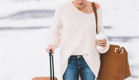 Trendy Airport Outfits Fall To Make Traveling More Enjoyable Fashionre