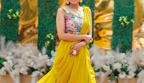 Trendy Outfits Indian For Haldi Top 30 Dresses Ceremony To Leave Everyone